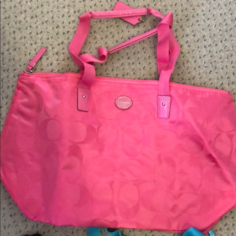 Coach purse + small bag